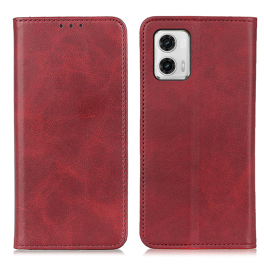 Phone Stand Case for Motorola Moto G73 5G Split Leather Wallet Anti-scratch Phone Cover Phone Stand Case for Motorola Moto G73 5G Split Leather Wallet Anti-scratch Phone Cover